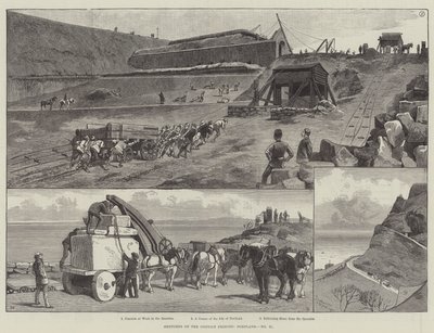 Sketches of the Convict Prisons, Portland by Walter Bothams